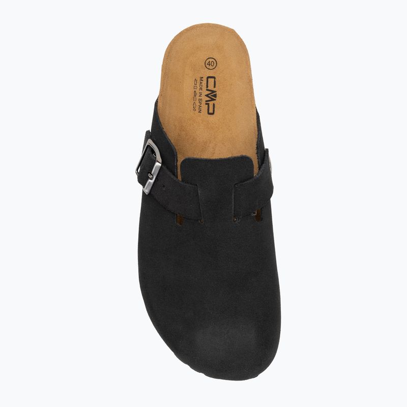 Men's CMP Navarro nero flip-flops 5