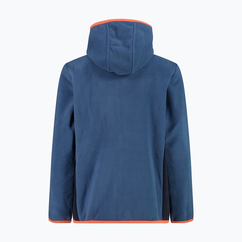 CMP children's sweatshirt 32H1384 bluestone 2