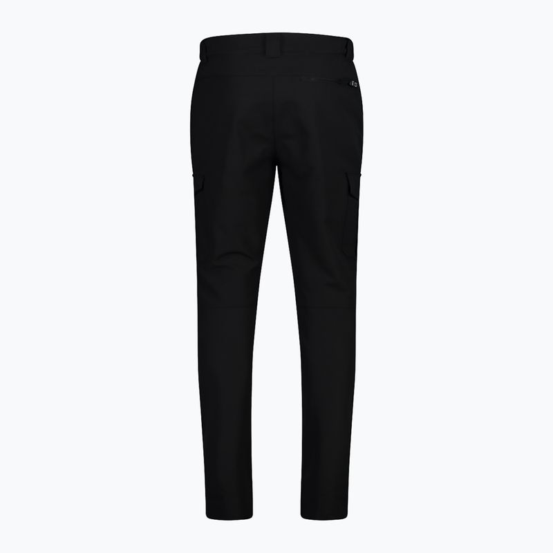 Men's trekking trousers CMP 34T1777 Unlimitech Hiking nero 2