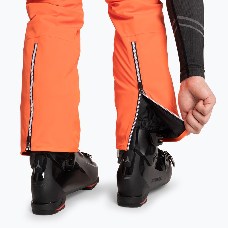 Men's CMP ski trousers 3W04467 fanta fluo 5