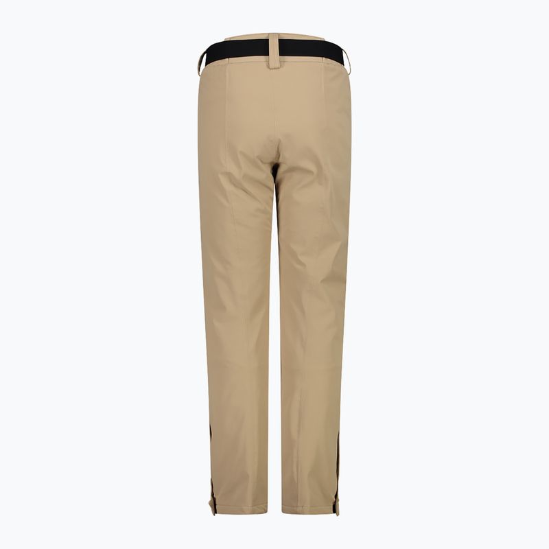 Women's ski trousers CMP 3W05526 sesamo 2