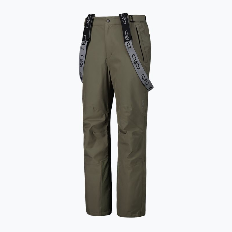 Men's ski trousers CMP 3W17397N olive 3