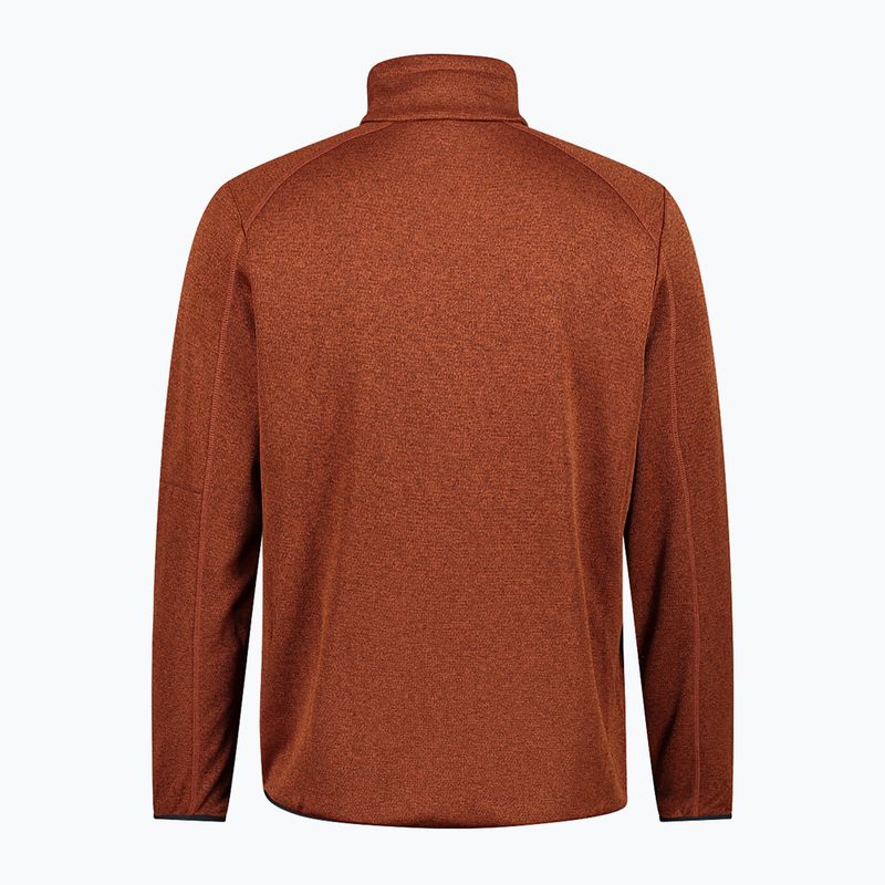Men's sweatshirt CMP 30H5887 ruggine/ anthracite 2