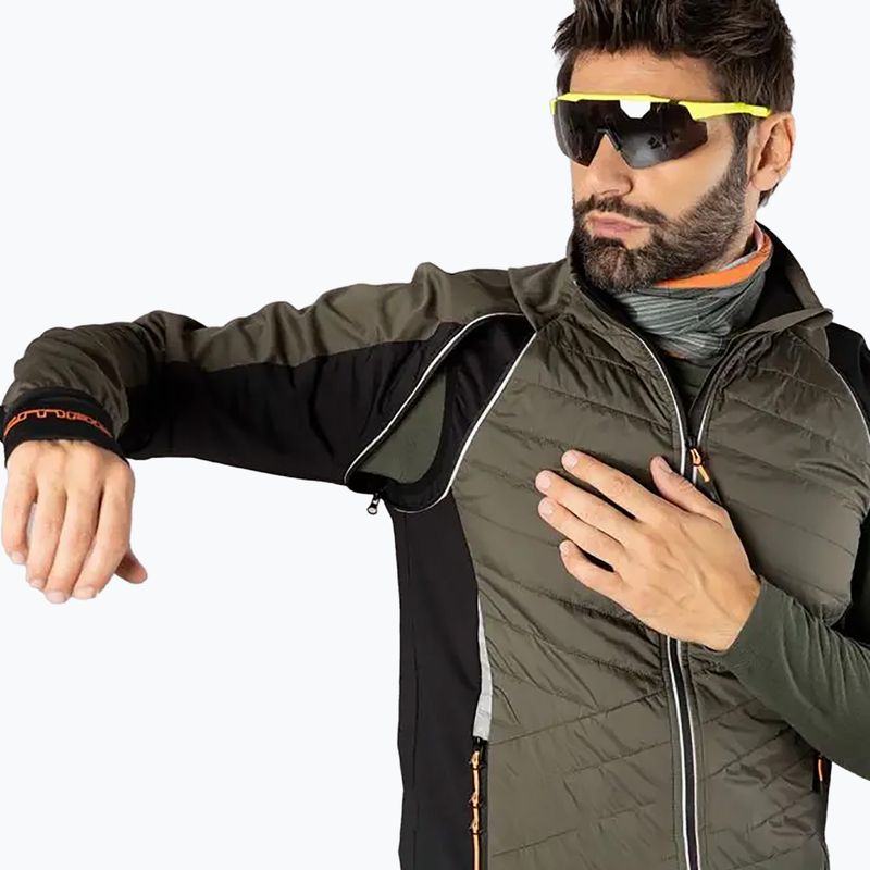 Men's CMP softshell jacket 30A2647 sage 6