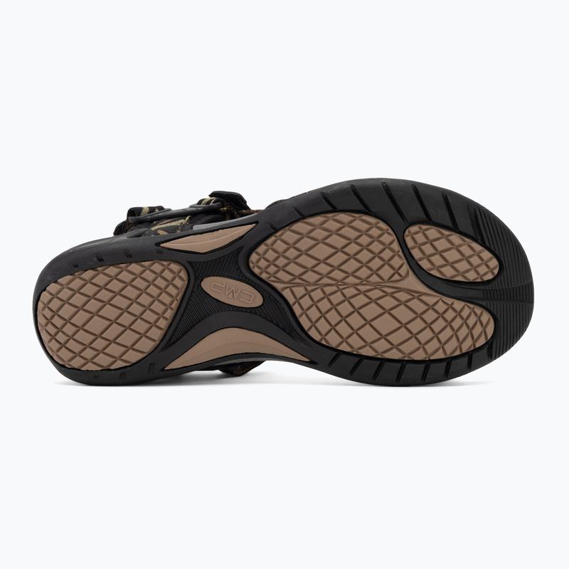 Men's CMP Hamal nero/avena/sage sandals 4