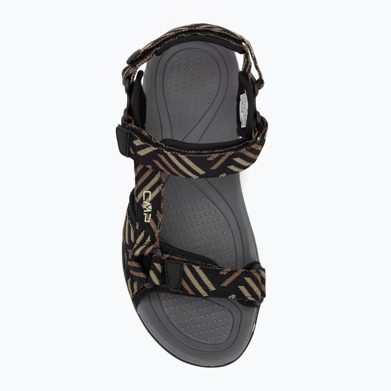 Men's CMP Hamal nero/avena/sage sandals 5