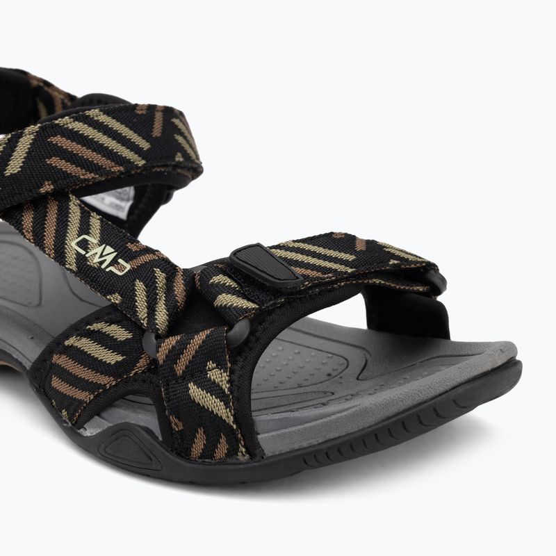 Men's CMP Hamal nero/avena/sage sandals 7