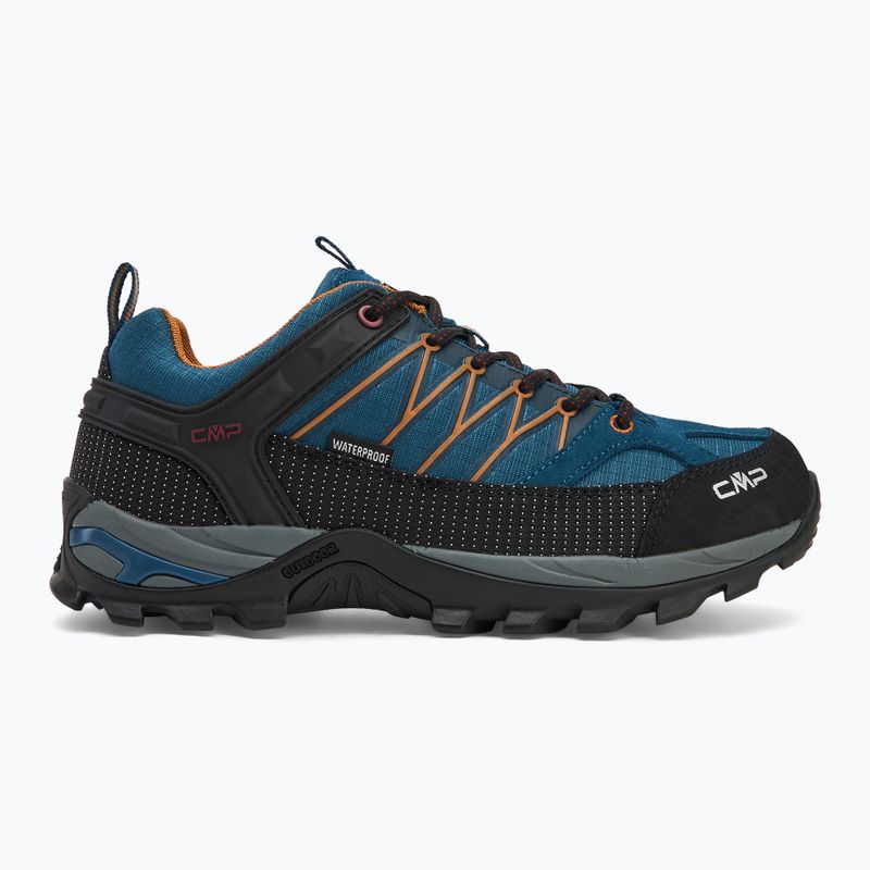 Men's CMP Rigel Low Wp ocean/senape trekking boots 2