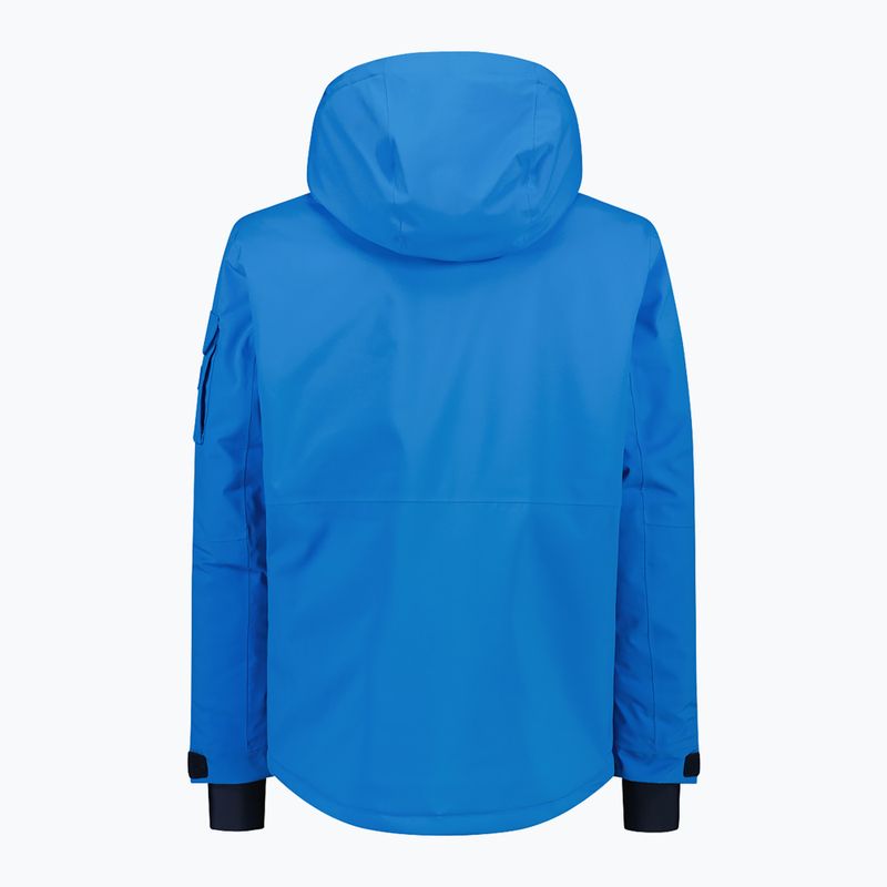 Men's ski jacket CMP 34W3917 royal blue 2