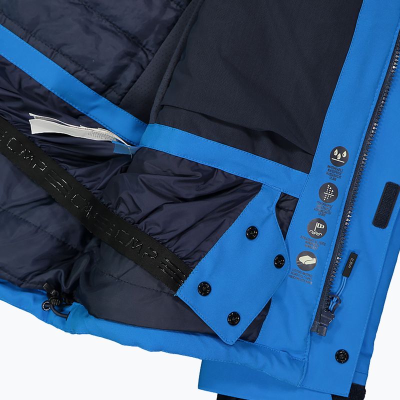 Men's ski jacket CMP 34W3917 royal blue 5