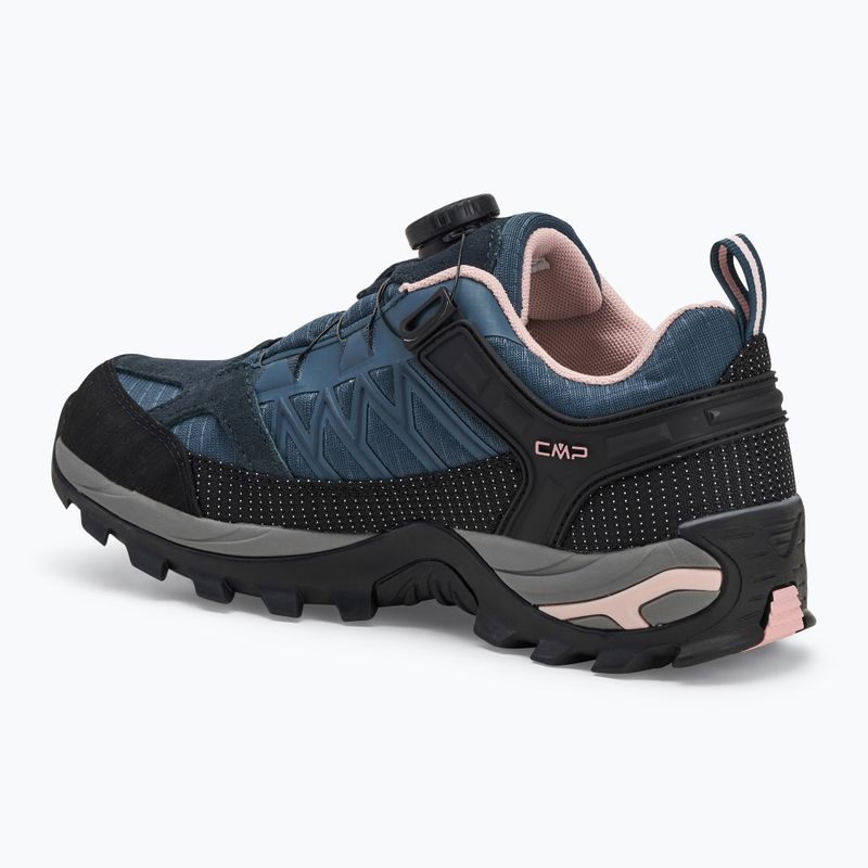 Men's CMP Rigel Low Fitgo asphalt/antracite/rose trekking boots 3