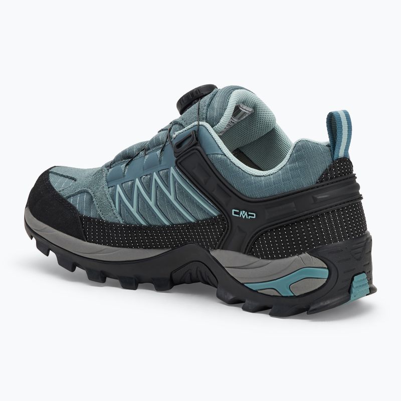 Men's CMP Rigel Low Fitgo mineral green trekking boots 3