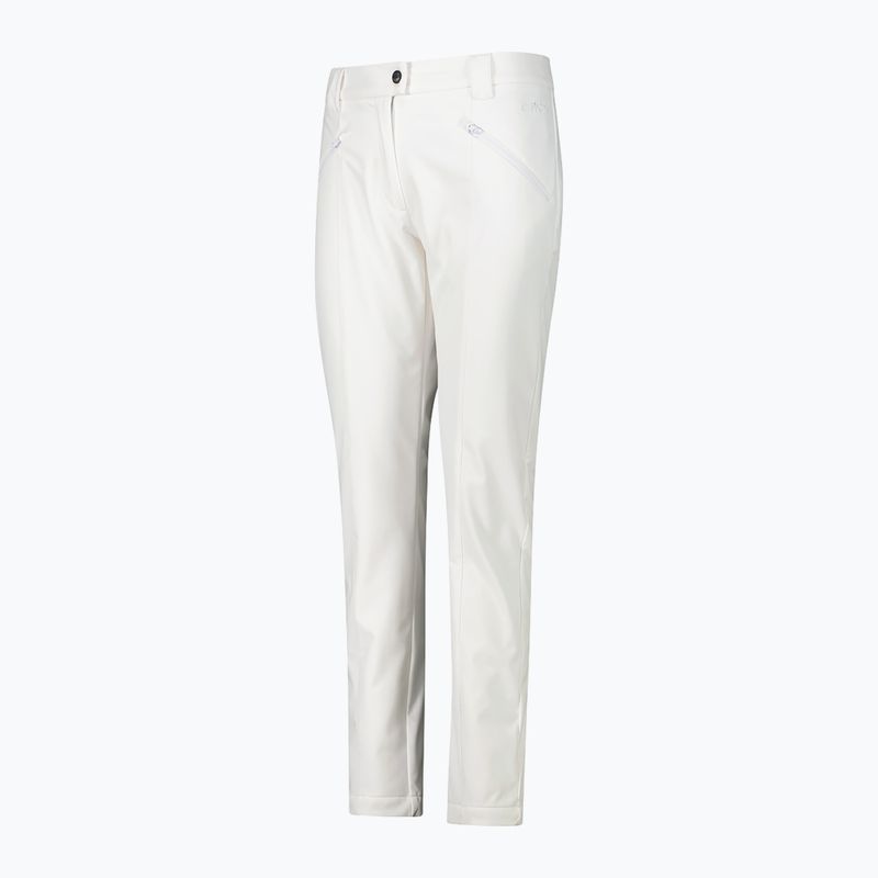 Women's softshell trousers CMP Long 3A11266 bianco 3