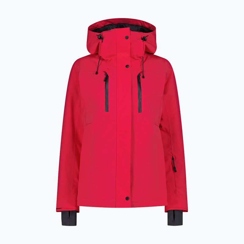 Women's ski jacket CMP 34W3926 carminio
