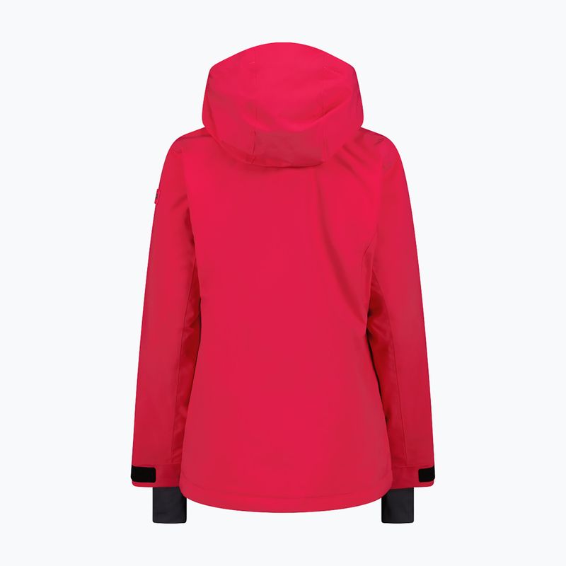 Women's ski jacket CMP 34W3926 carminio 2