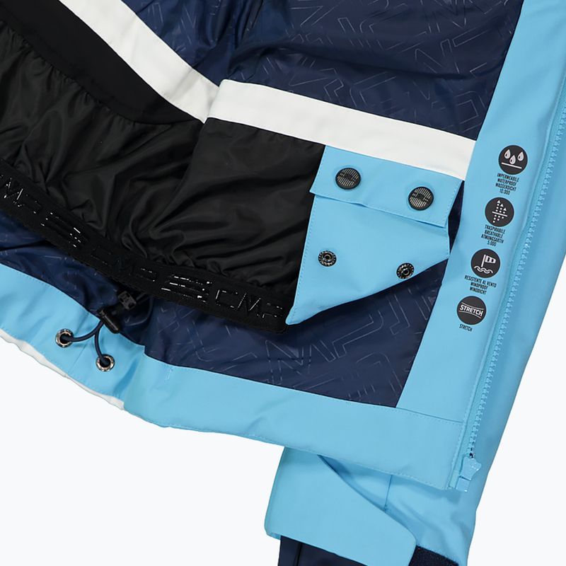 Women's ski jacket CMP 35W0166 Zip Hood topazio 7