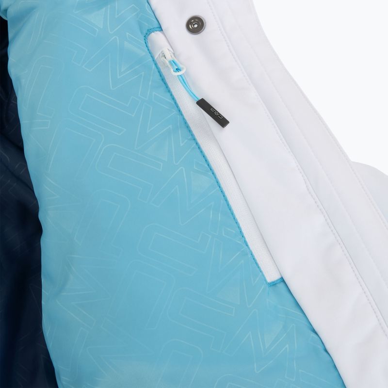 Women's ski jacket CMP 35W0196 Zip Hood bianco 7