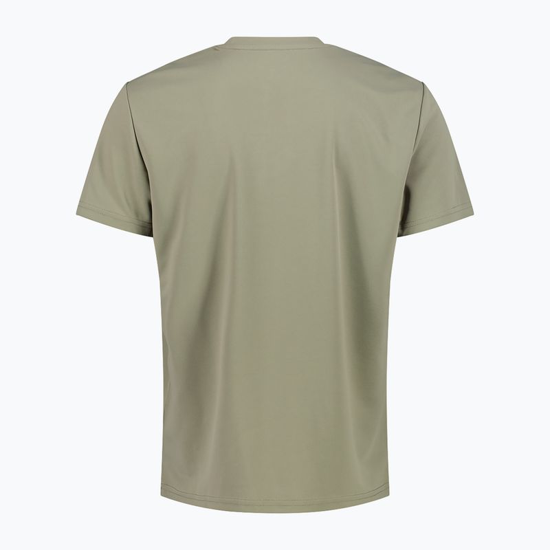 Men's trekking T-shirt CMP 39T7117 sage 2