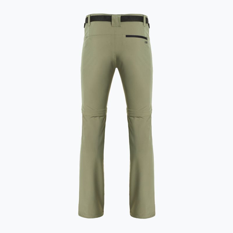 Men's trekking trousers CMP 3T51647 Zip Off sage 2