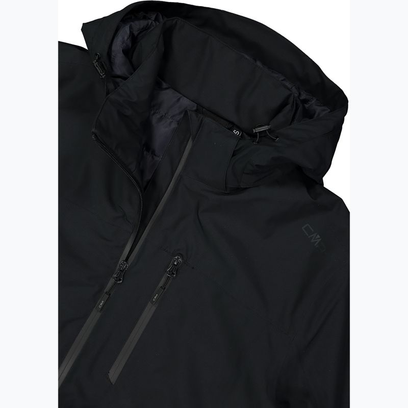 Men's rain jacket CMP 35Z1537 Zip Hood nero 5