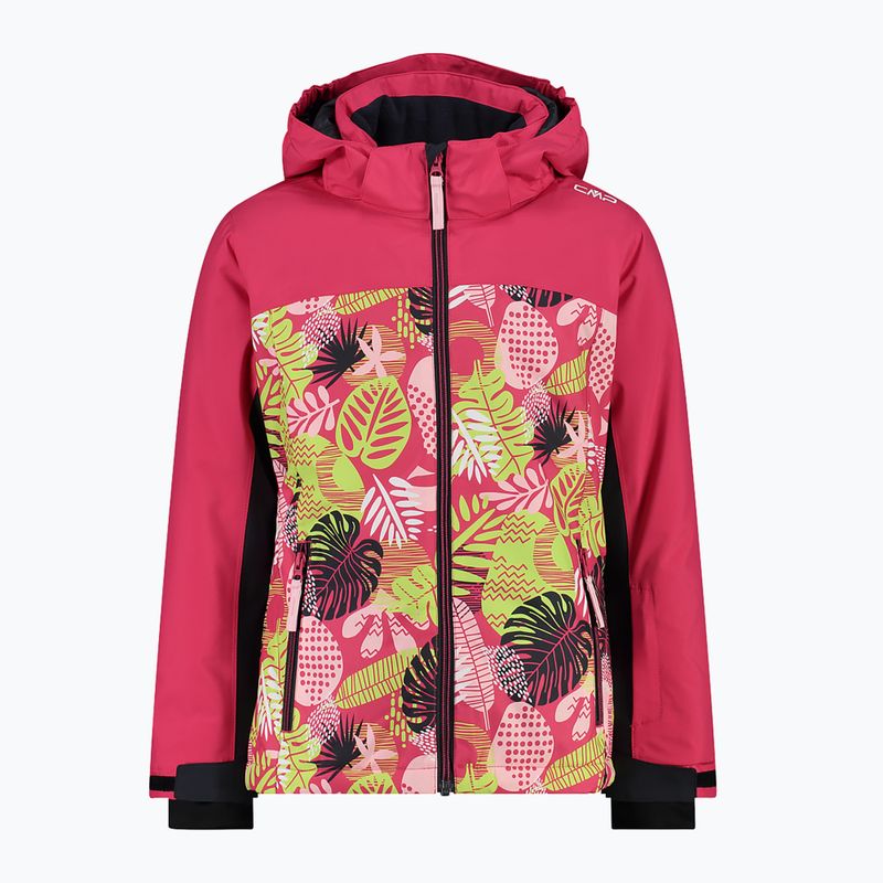Children's ski jacket CMP 39W2085 carmino/pink