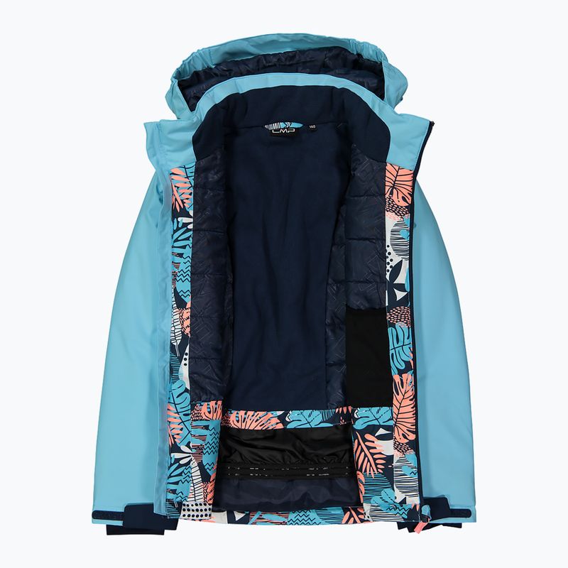 Children's ski jacket CMP 39W2085 topazio/blue ink 4
