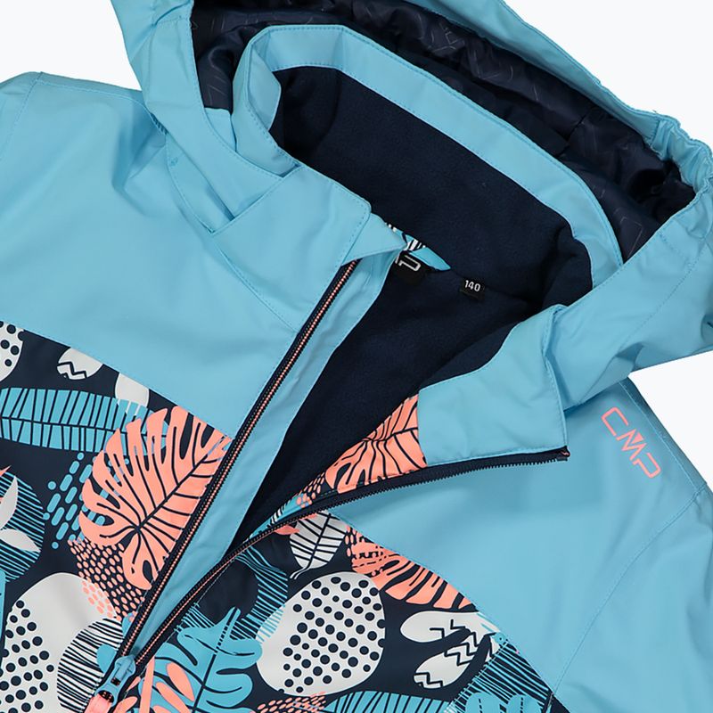 Children's ski jacket CMP 39W2085 topazio/blue ink 5