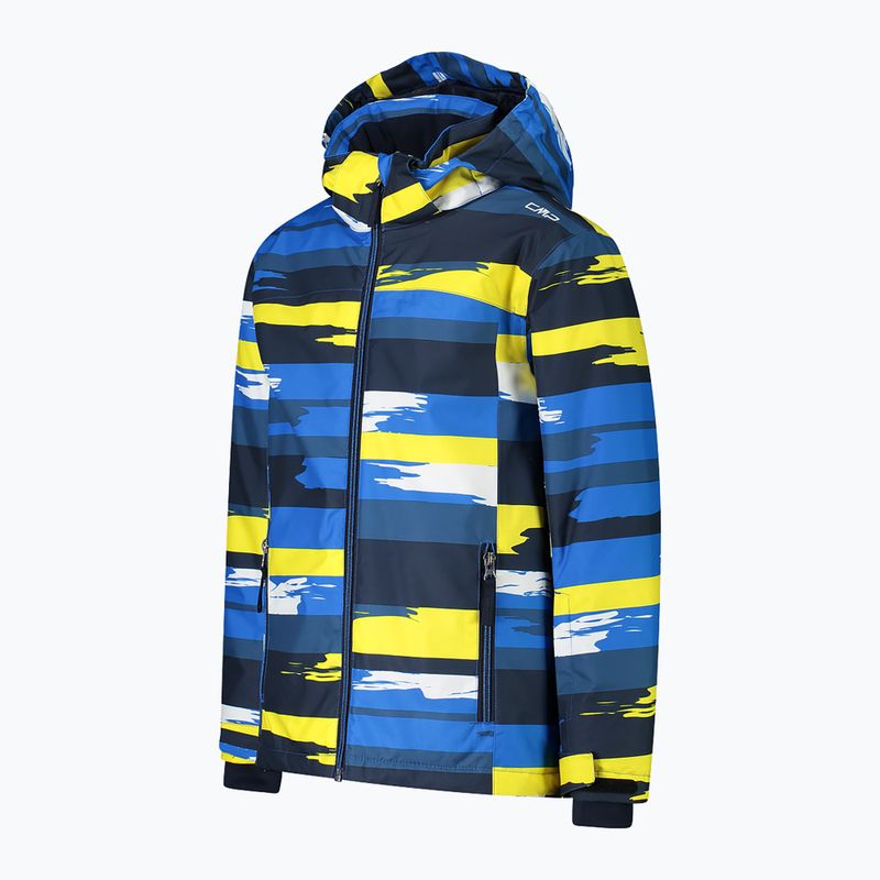 Children's ski jacket CMP 39W1924 royal blue/b.blue 3