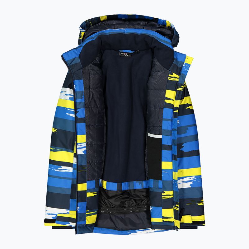 Children's ski jacket CMP 39W1924 royal blue/b.blue 4