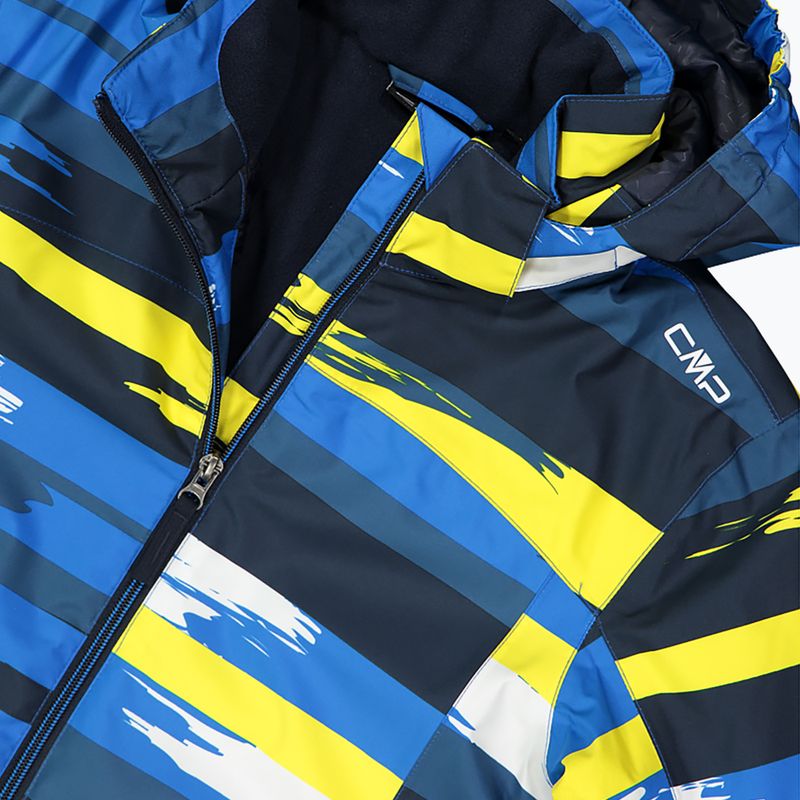Children's ski jacket CMP 39W1924 royal blue/b.blue 6