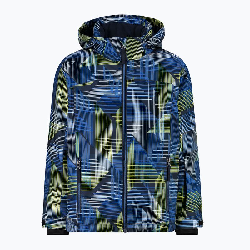 Children's ski jacket CMP 39W1924 blue royal/b.blue/winter sun