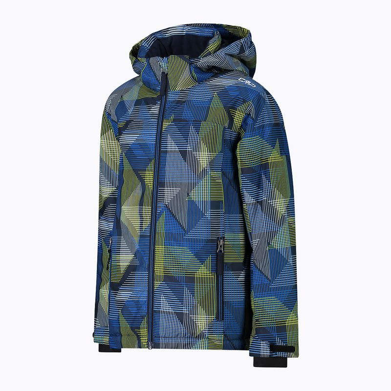 Children's ski jacket CMP 39W1924 blue royal/b.blue/winter sun 3