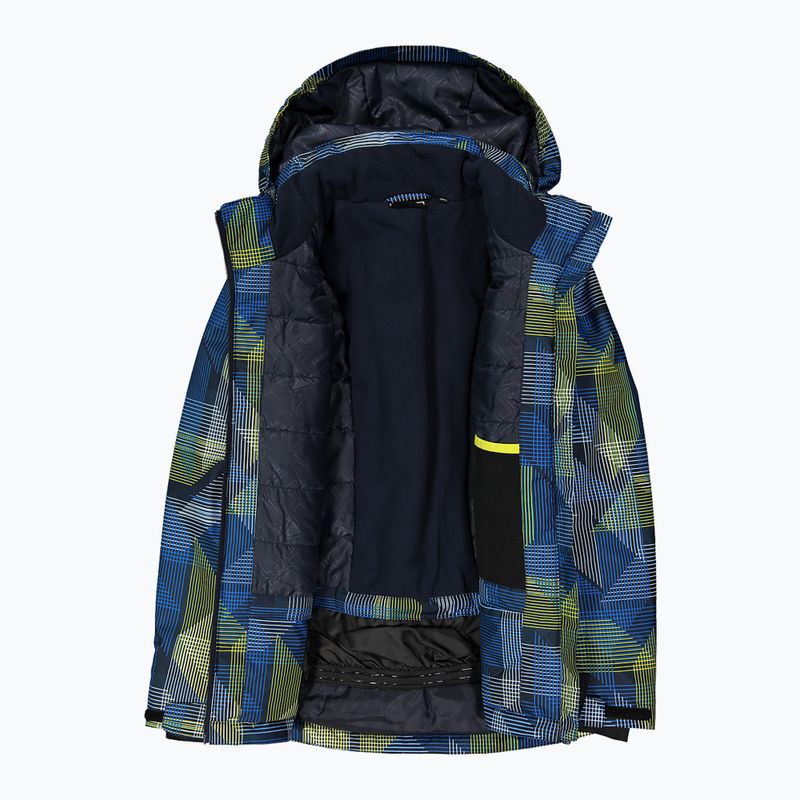 Children's ski jacket CMP 39W1924 blue royal/b.blue/winter sun 4