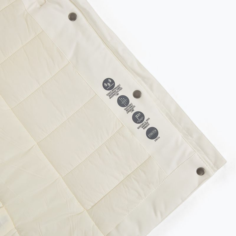 Women's insulated jacket CMP 35K3626F Zip Hood Synthetic Fur b.co gesso/blue ink 5