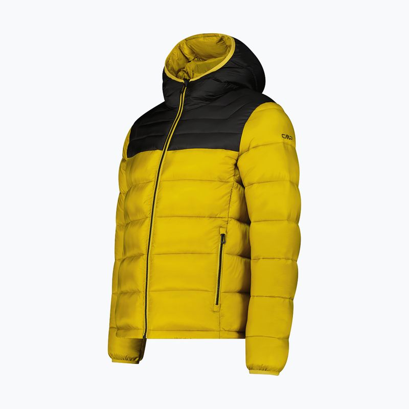 Men's insulated jacket CMP 35K3747 Fix Hood golden green 8