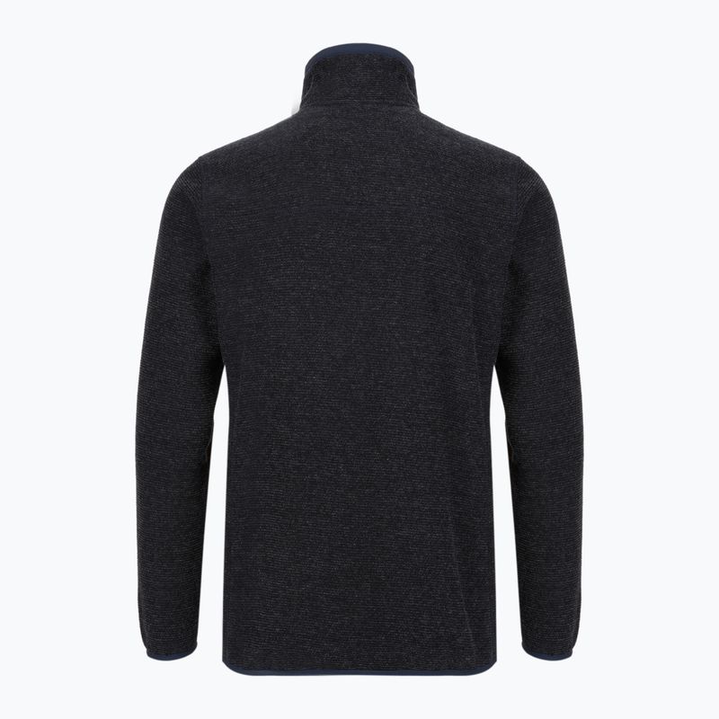 Men's fleece sweatshirt CMP 35H3907 Melange Knitted b.blue melange/b.blue 2