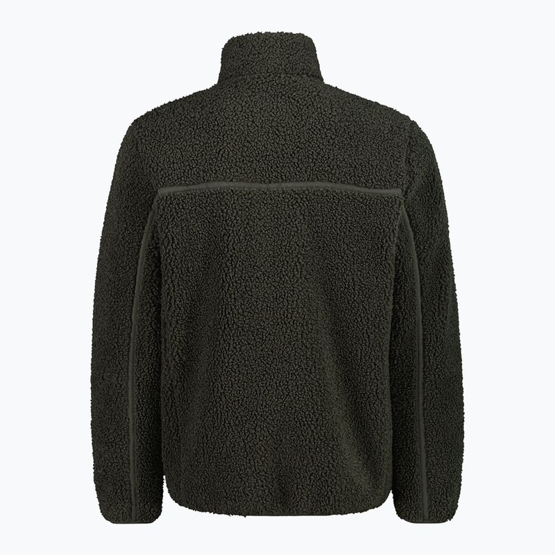 Men's jacket CMP 35P3877 Teddy Highloft forest 2