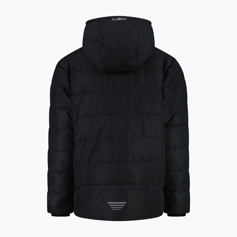 Children's ski jacket CMP 35W0314 Fix Hood nero 2