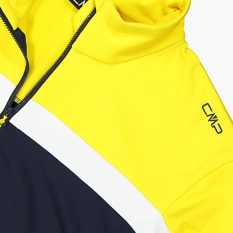 Men's sweatshirt CMP 35L0507 Sweat black/blue/winter sun 4