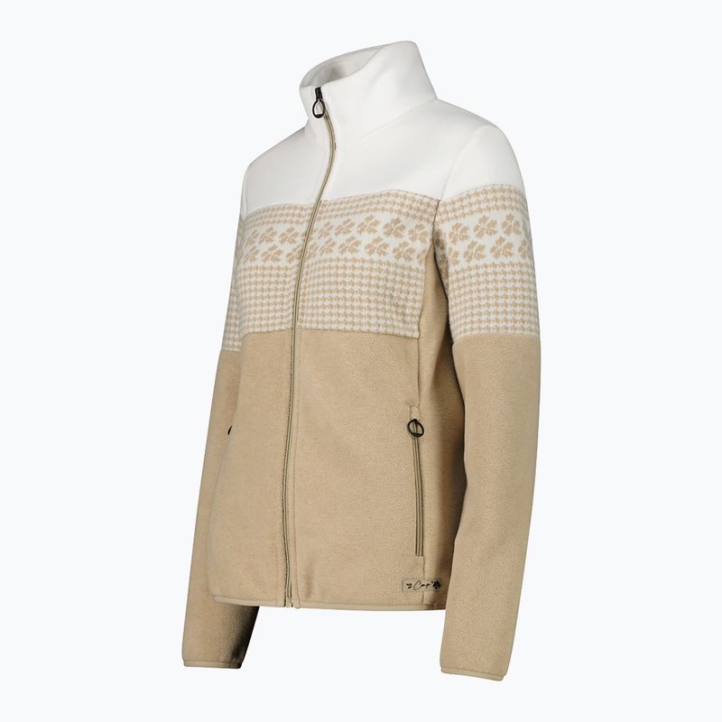 Women's sweatshirt CMP 35J3806 Arctic Fleece cookie melange 3