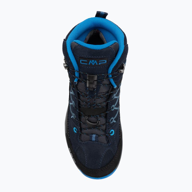 Junior's trekking boots CMP Rigel Mid Wp b.blue/bluestone/royal blue 5