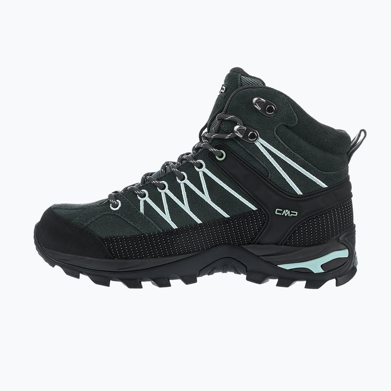 Women's trekking boots CMP Rigel Mid Wp trek green/jade 10