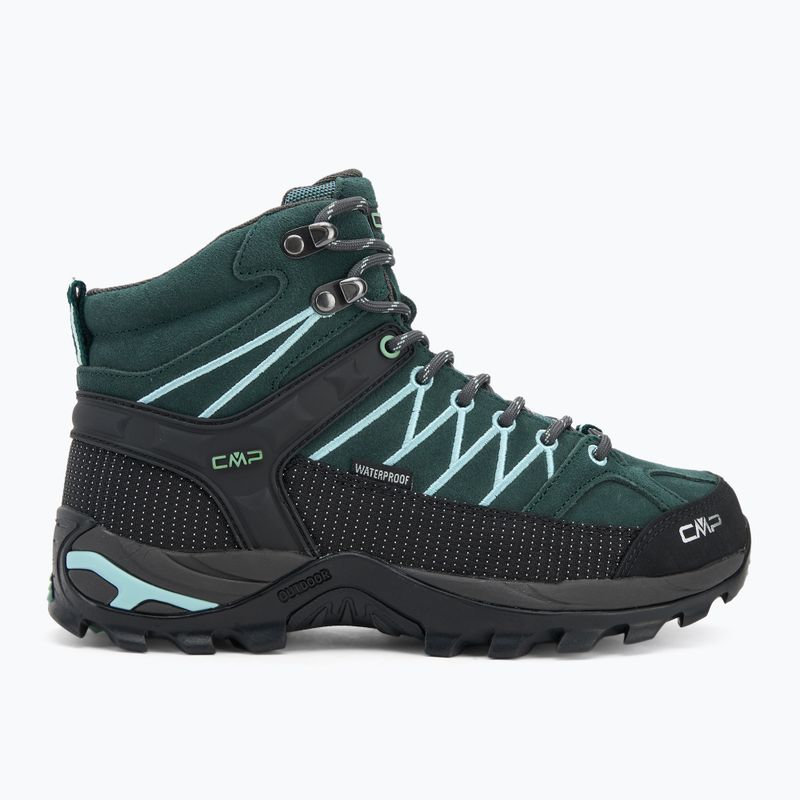 Women's trekking boots CMP Rigel Mid Wp trek green/jade 2
