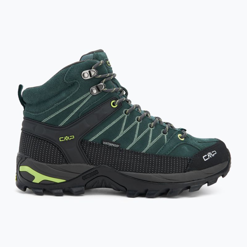 Men's trekking boots CMP Rigel Mid Wp trek green/apple 2