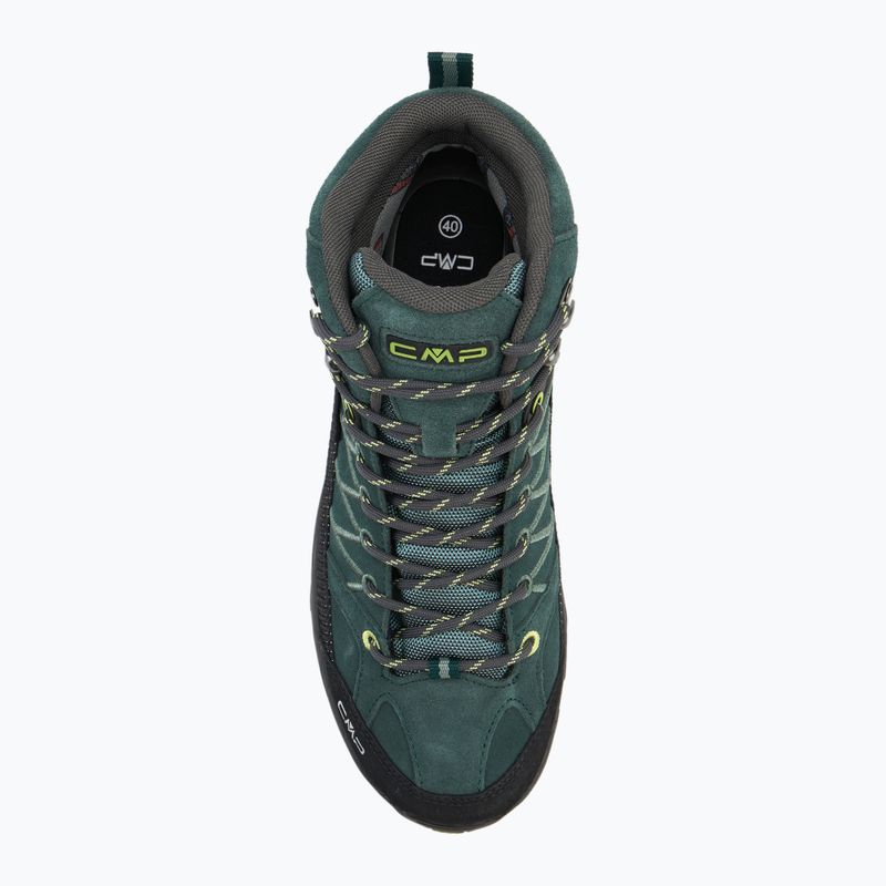 Men's trekking boots CMP Rigel Mid Wp trek green/apple 5