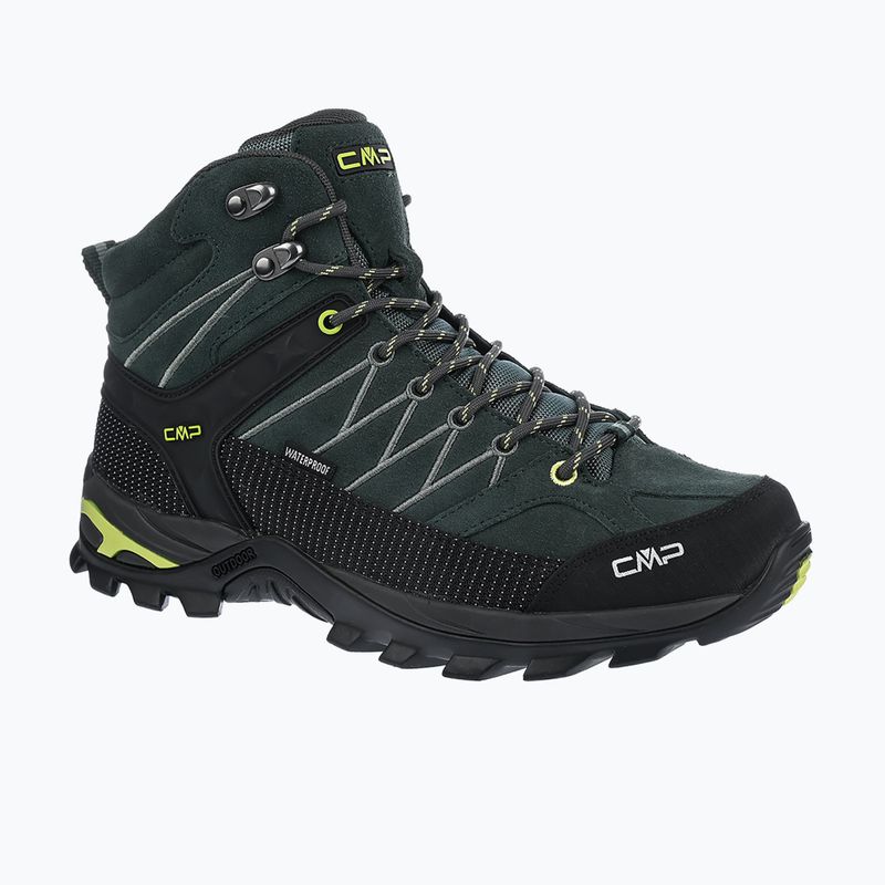 Men's trekking boots CMP Rigel Mid Wp trek green/apple 8