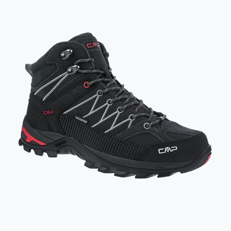 Men's trekking boots CMP Rigel Mid Wp titanio/ferrari