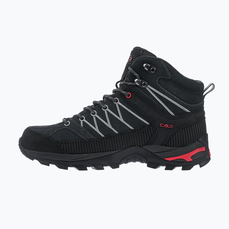 Men's trekking boots CMP Rigel Mid Wp titanio/ferrari 3