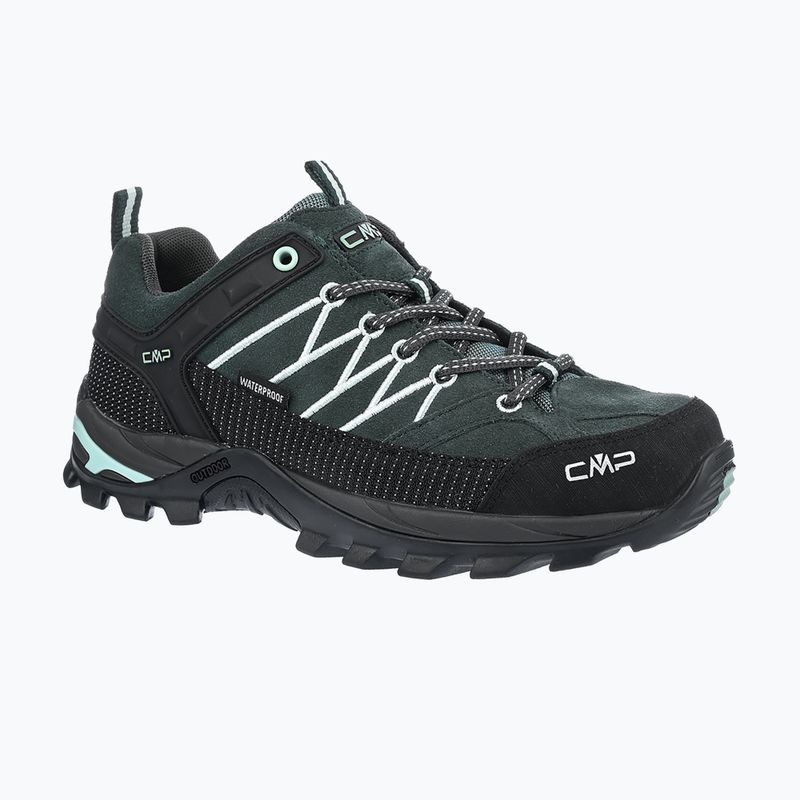 Women's trekking boots CMP Rigel Low Wp trek green/jade 8