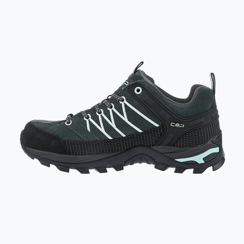 Women's trekking boots CMP Rigel Low Wp trek green/jade 10